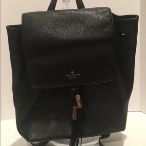 Black Kate spade backpack